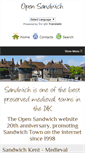 Mobile Screenshot of open-sandwich.co.uk
